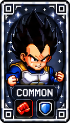 Common Vegeta card